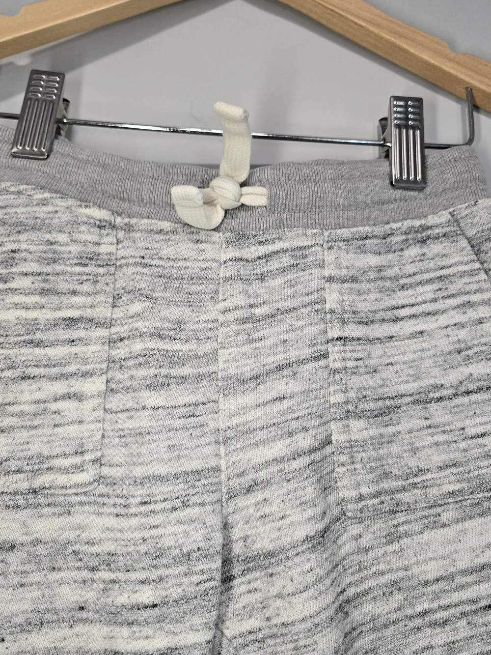 OshKosh B'gosh Marled Gray & White Jogger Sweatpants